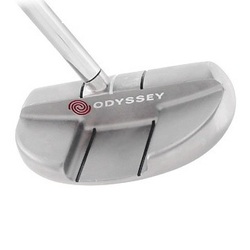 odyssey white steel 5 center shaft putter