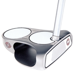 odyssey white steel 2ball center shaft putter