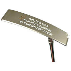 titleist scotty cameron 1997 tour proto platinum putter