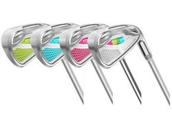 cobra amp cell womens blue wedge